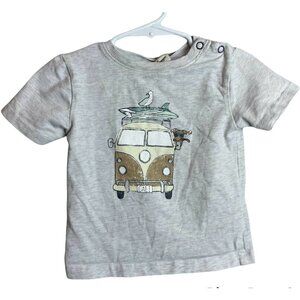 12 Months Boy Short Sleeve Shirt Rorie Whelan Toddler Camper Van Surfer Tee Top